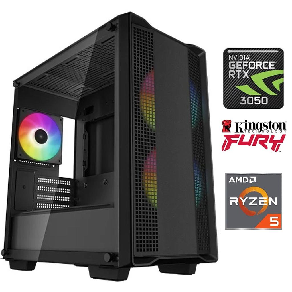 Equipo Gamer Ryzen 5 5600GT, 16GB, 512GB, RTX 3050 6GB