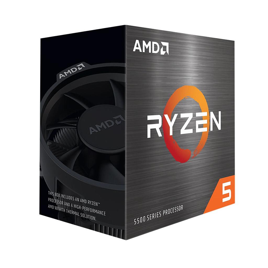 Procesador AMD Ryzen 5 5500 Box 3.6 GHz AM4