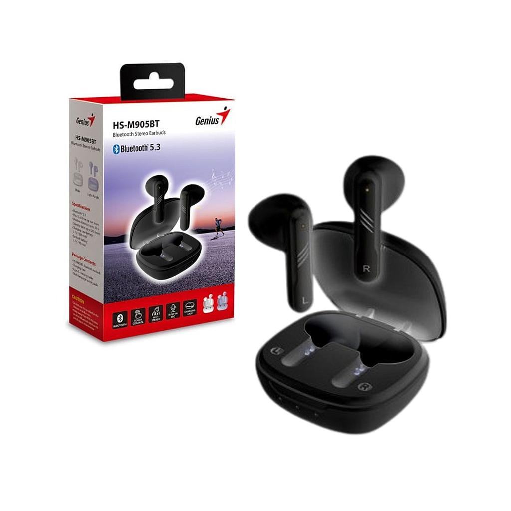 Auriculares Genius HS-M905BT TWS Bluetooth 5.3 Negro
