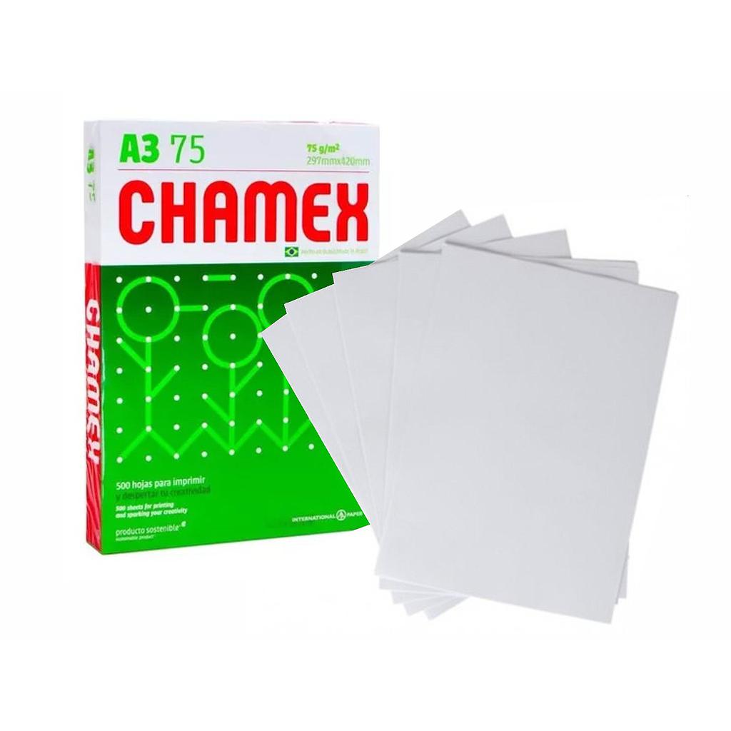 Papel Chamex A3 75gr