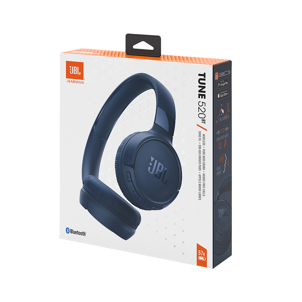 Audífonos JBL T520 Bluetooth Azul