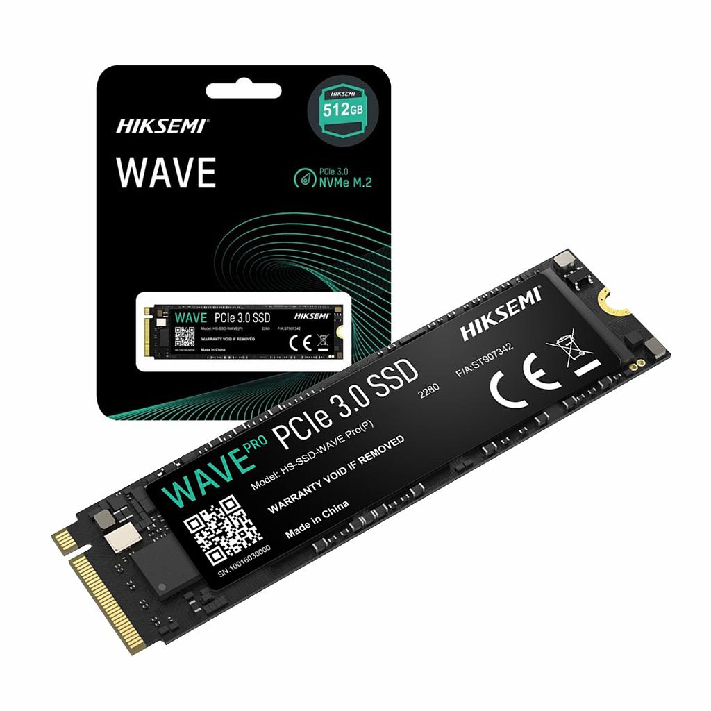 Disco SSD Hiksemi 512GB M2 2280 Nvme Wave