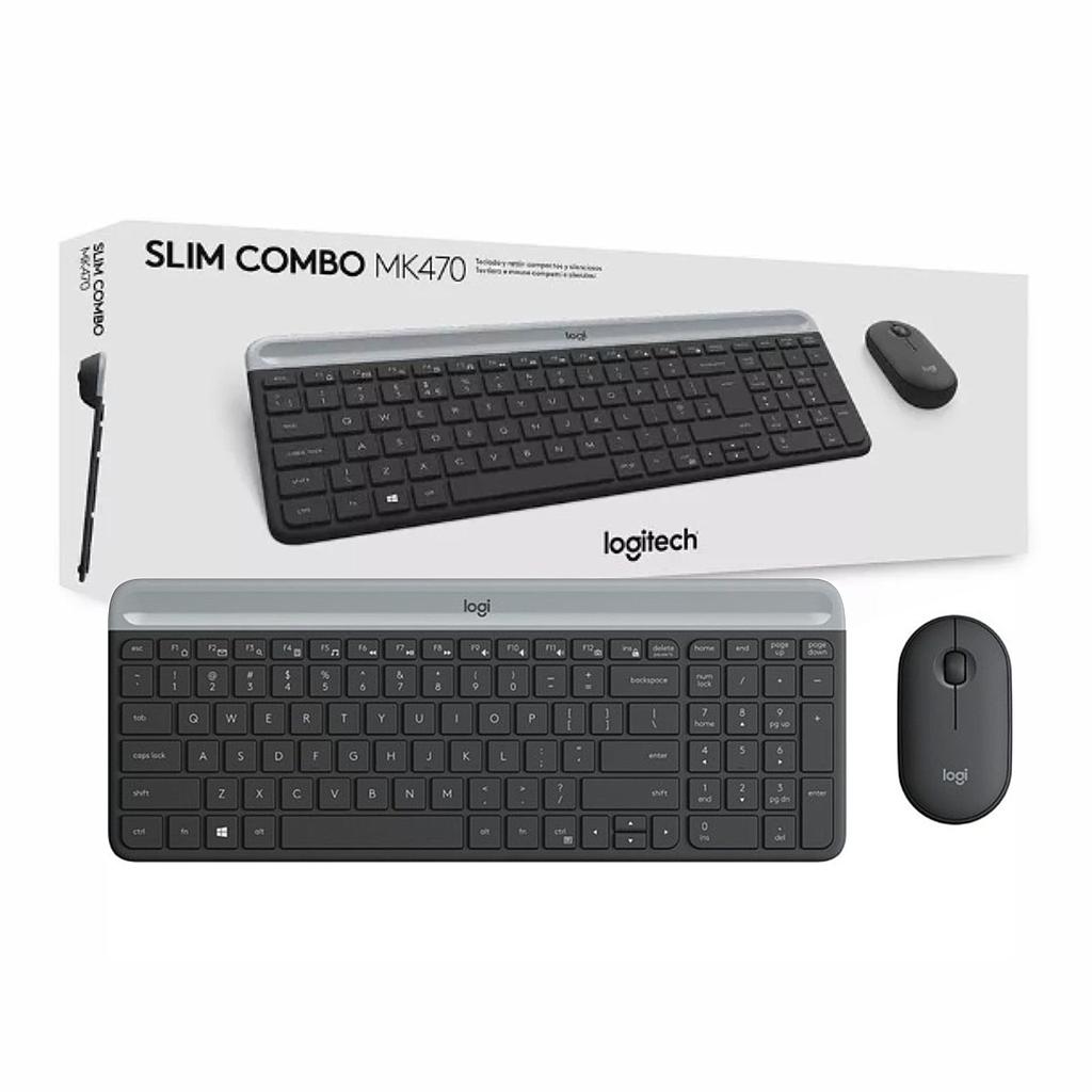 Combo Teclado y Mouse Logitech MK470 Inalámbrico