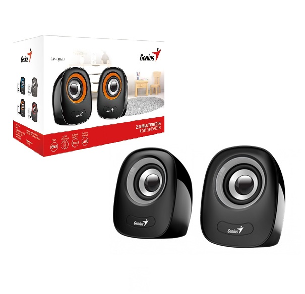 Parlante Genius SP-Q160 6W USB Gris