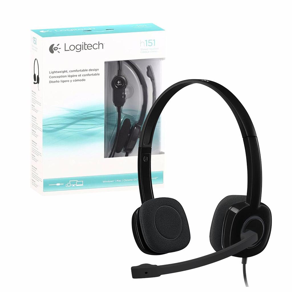 Audífonos Logitech H151 con micrófono