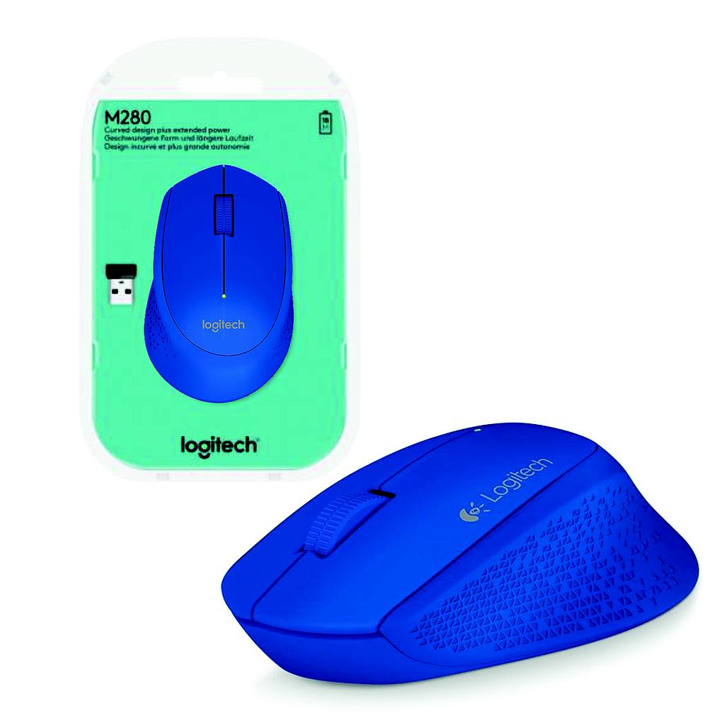 Mouse Logitech M280 inalámbrico azul