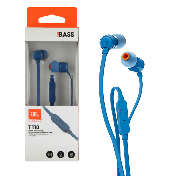 Auriculares In-ear JBL TUNE110 Manos Libres Azul