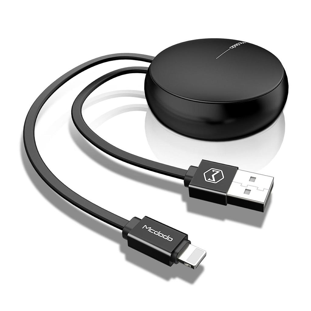 Cable Retráctil 90cm Ca3430 carga Y Transf Blanco