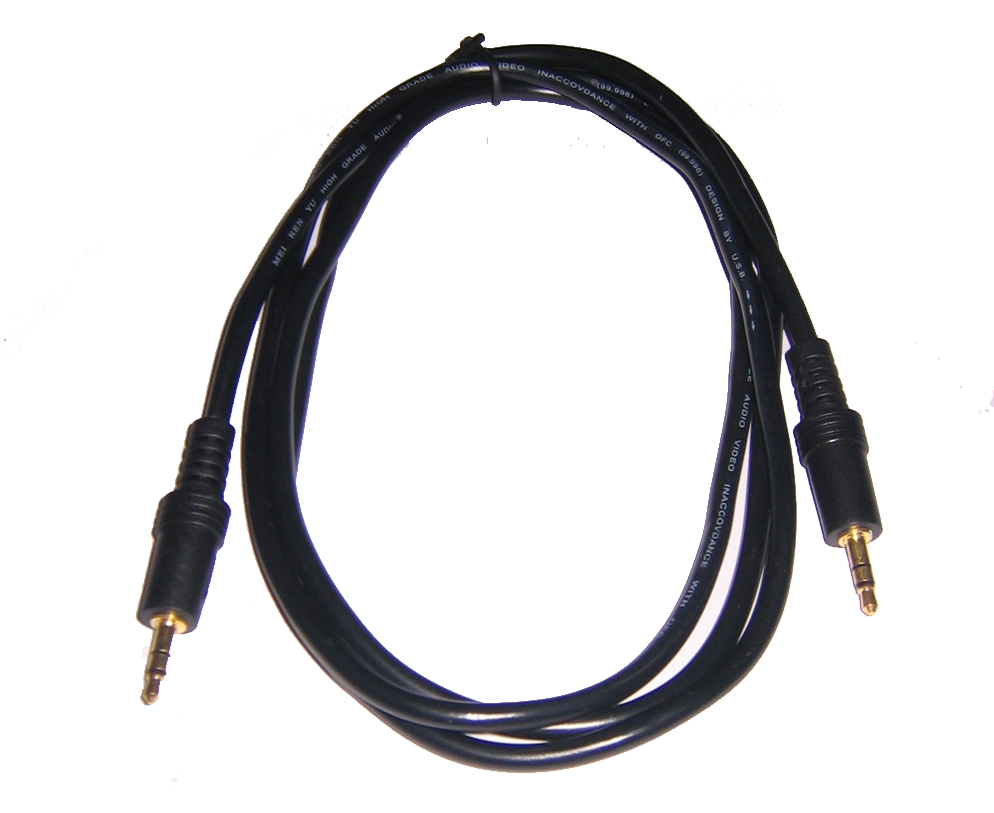 Cable de Audio 3.5mm Macho a Macho 1.5m