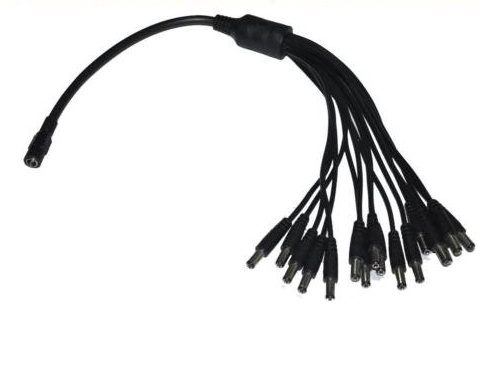 Splitter de Poder para Cámaras CCTV 1 a 16 Salidas