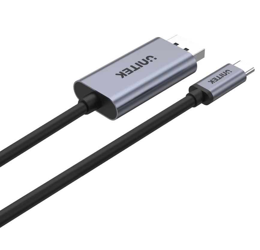 Cable Unitek USB-C a DisplayPort 1.2 4K 60Hz 2m
