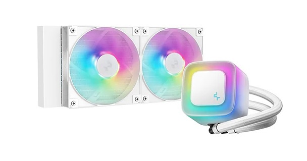Cooler Líquido DeepCool LE240 V2 ARGB Blanco 240mm