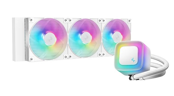 Cooler Líquido DeepCool LE360 V2 RGB 360mm Blanco