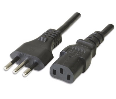 Cable de poder 3 en linea 1,2m