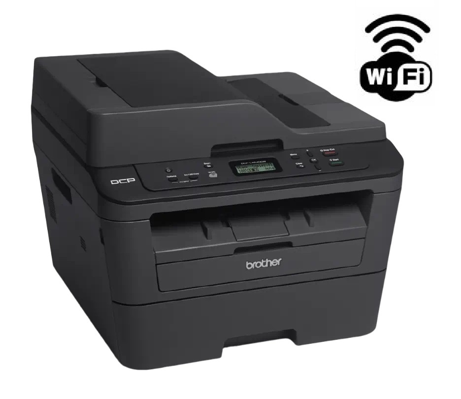 Multifunción Láser Brother DCPL2540DW Monocromática Dúplex WiFi Red