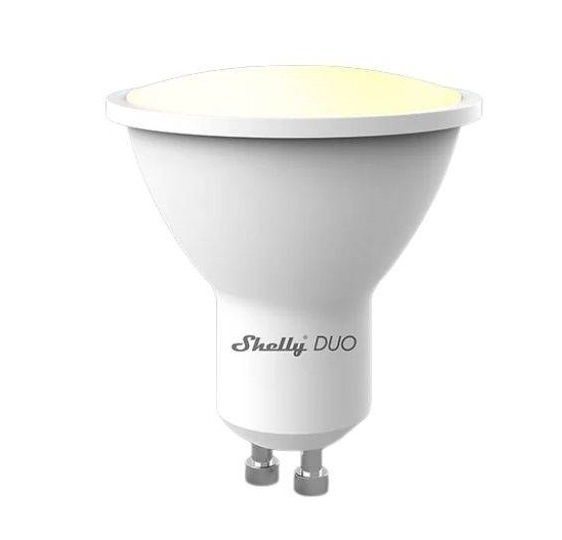 Lámpara LED Shelly DUO Wi-Fi 5W Frío/Cálido Rosca GU10