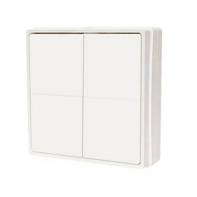 Interruptor Bluetooth Shelly BLU Wall Switch 4 Botones Compacto