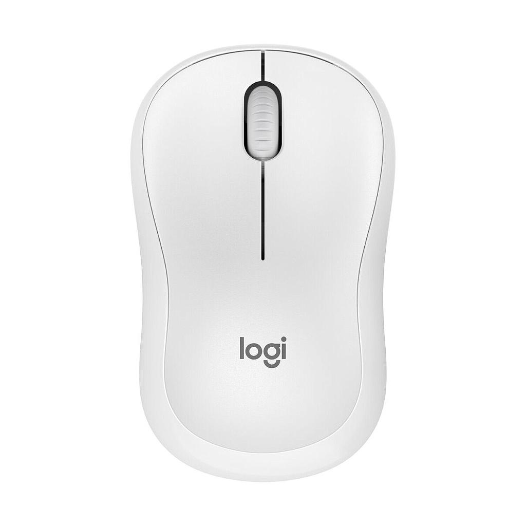 Mouse Logitech M240 Silent bluetooth blanco