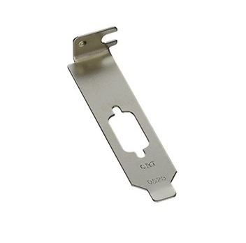 Bracket D-SUB Low Profile Plata