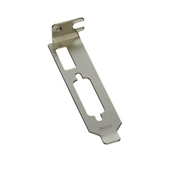 Bracket DVI+HDMI Low Profile Plata