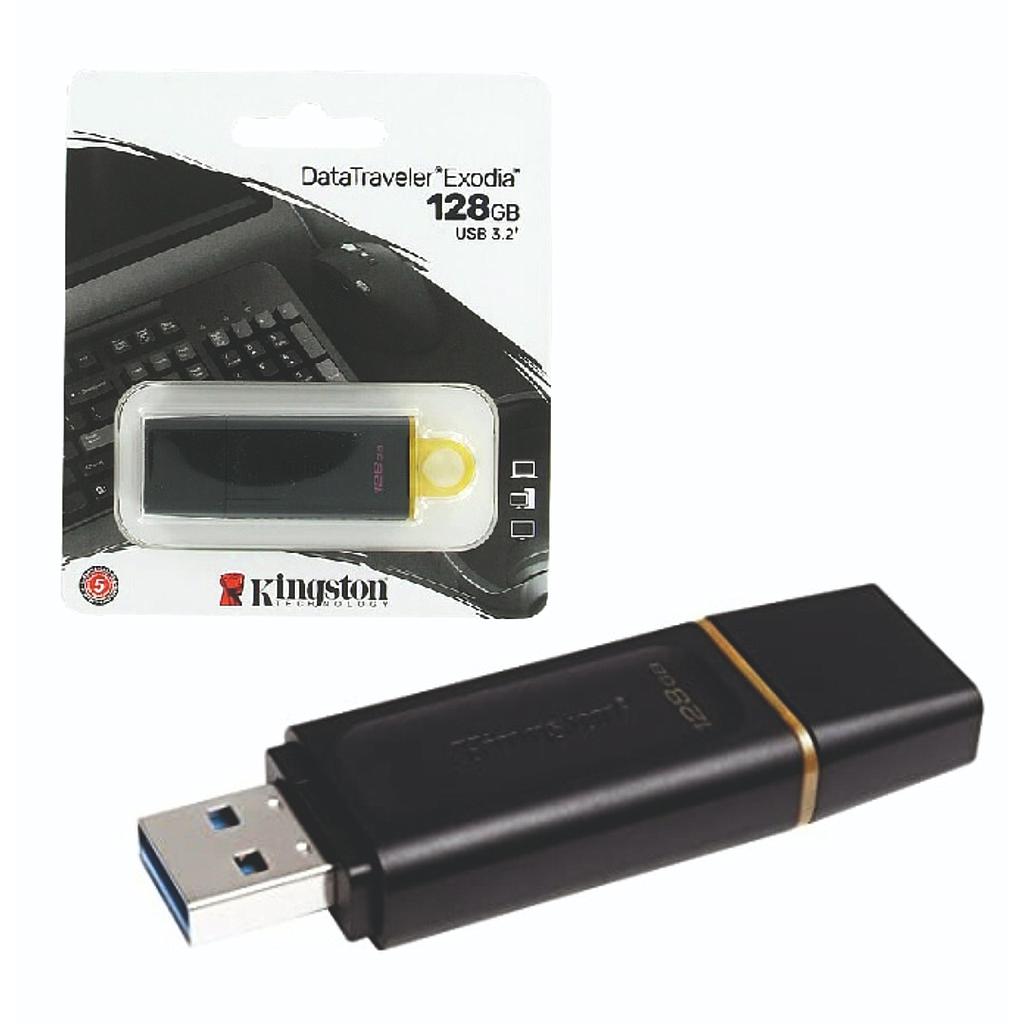 Pendrive Kingston DataTraveler Exodia 128GB USB 3.2