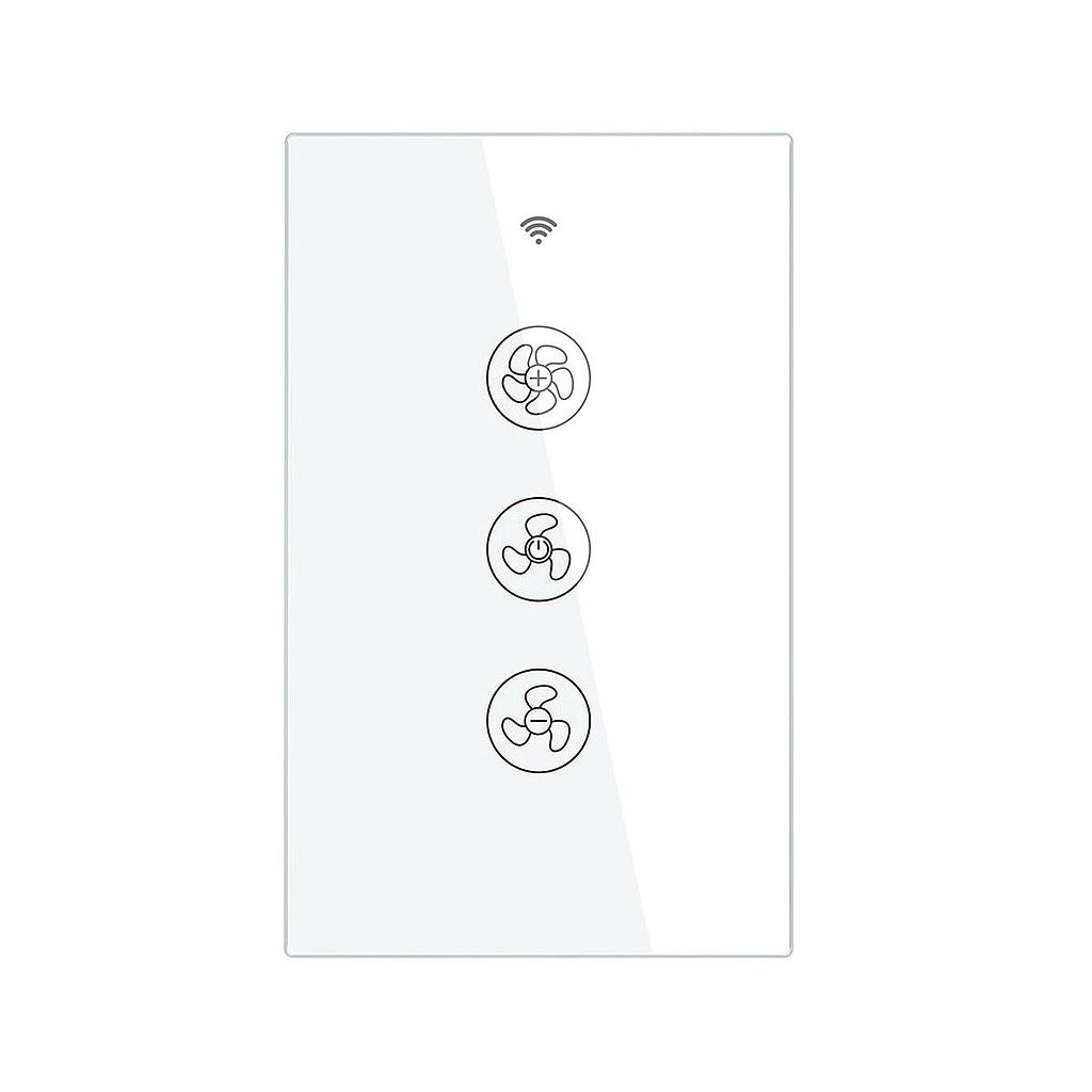 Interruptor Tactil Ventilador Wifi+RF Tuya