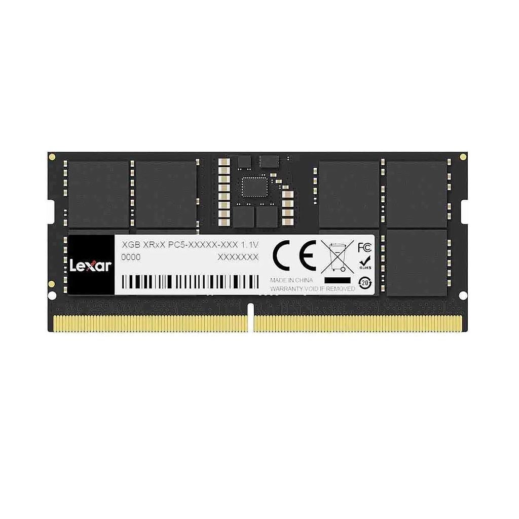 Memoria RAM Lexar DDR5 16GB 5600MHz SODIMM