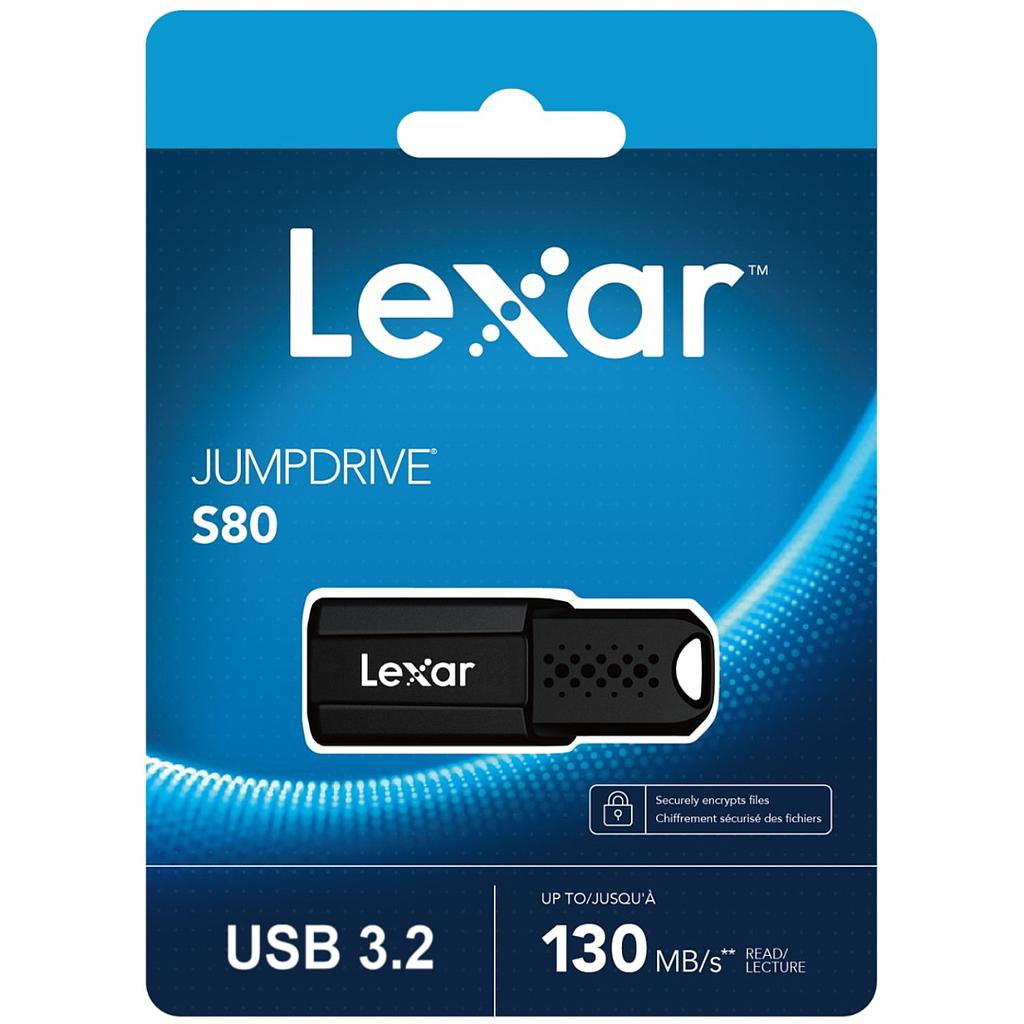 Pendrive Lexar JumpDrive S80 32GB USB 3.2 Retráctil