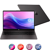 Notebook HP 15,6'' Ryzen 7 16gb 512gb 