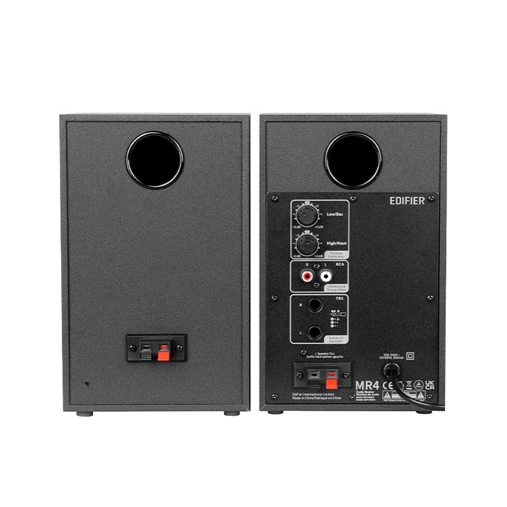 Parlantes Edifier MR4 de estudio negros