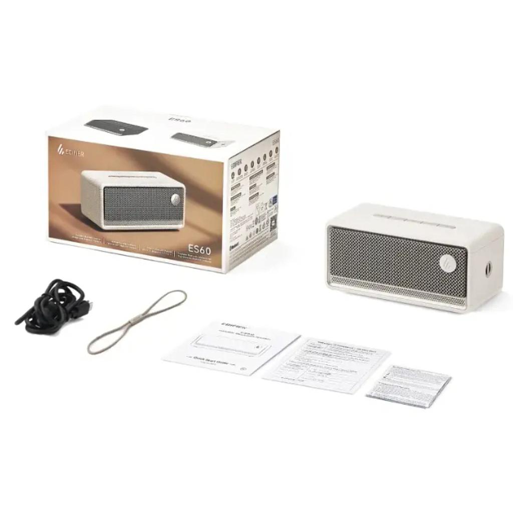 Parlante Portátil Edifier ES 60 Marfil bluetooth