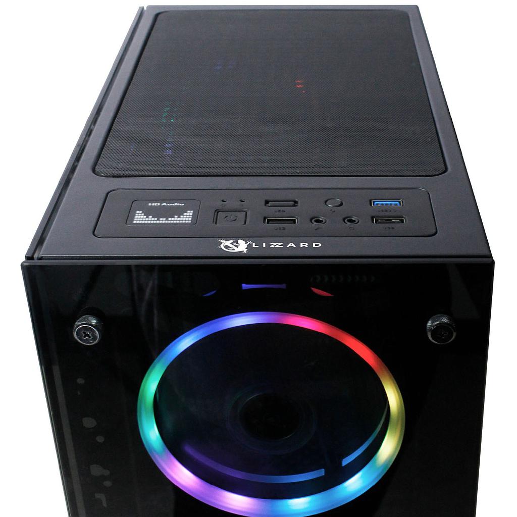 Gabinete X Lizzard GX-505 ATX 3 Fans RGB