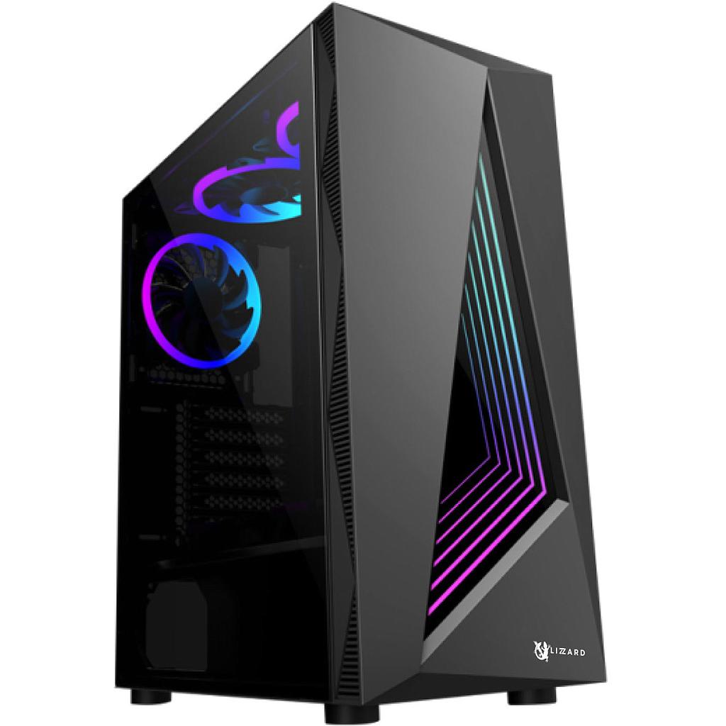 Gabinete X-Lizzard CA-037 ATX 3 Fans RGB