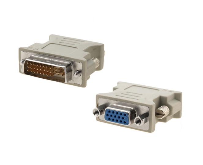 Adaptador DVI-I Dual Link Macho a VGA Hembra