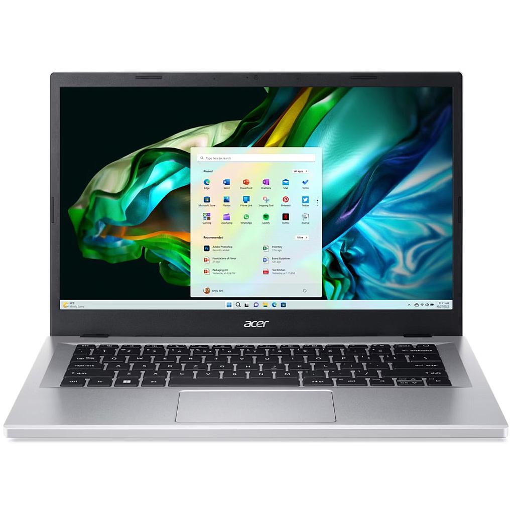 Notebook Acer Core i3 3.8Ghz, 8GB, 128GB SSD, 14&quot; FHD, Win 11