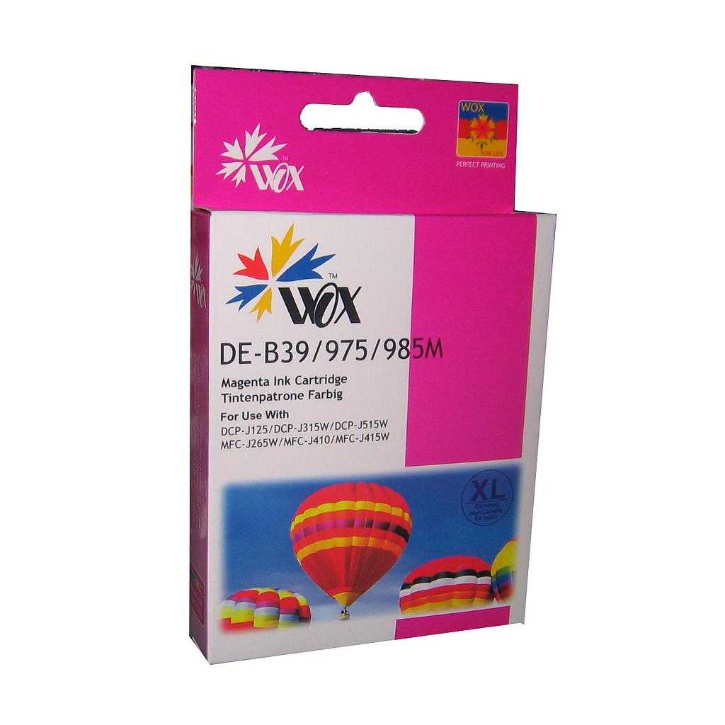 Cartucho brother dcp-125 magenta lc985m