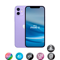 iPhone 12 6,1'' 5G 4gb 128gb Dual Cam 12mp
