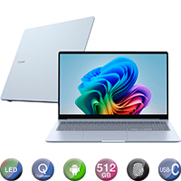 Notebook Samsung 15,6'' X Plus 16gb 512gb Win11 Pro Ultra Portable