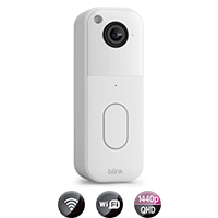 Timbre Con Video Blink Visión Nocturna Wifi 1440p