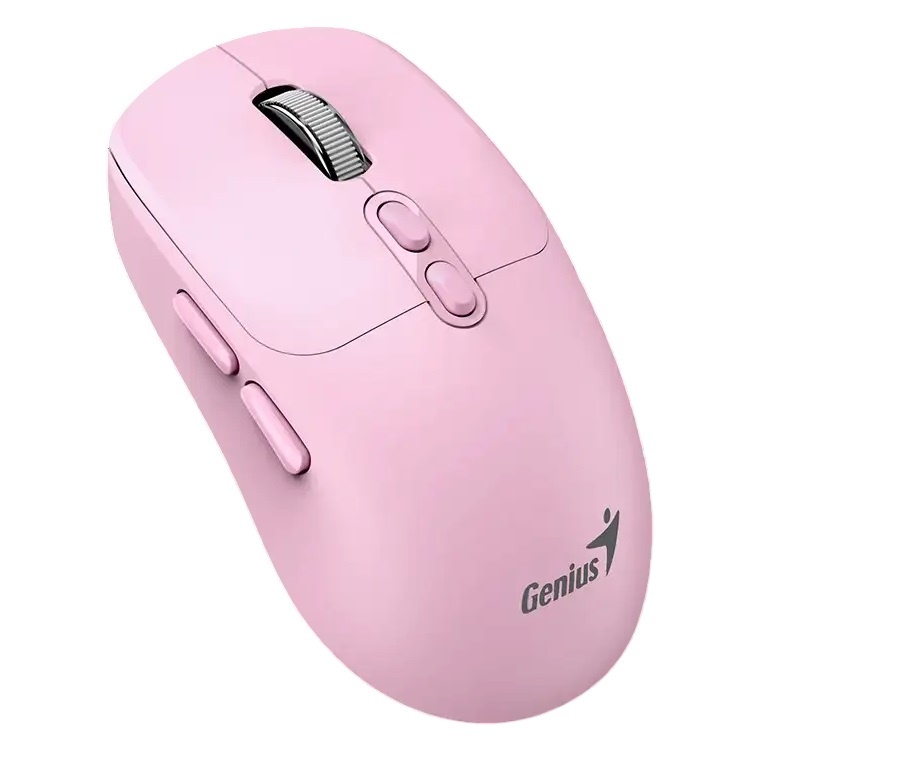 Mouse Genius NX-8080S Bluetooth Silencioso Rosa