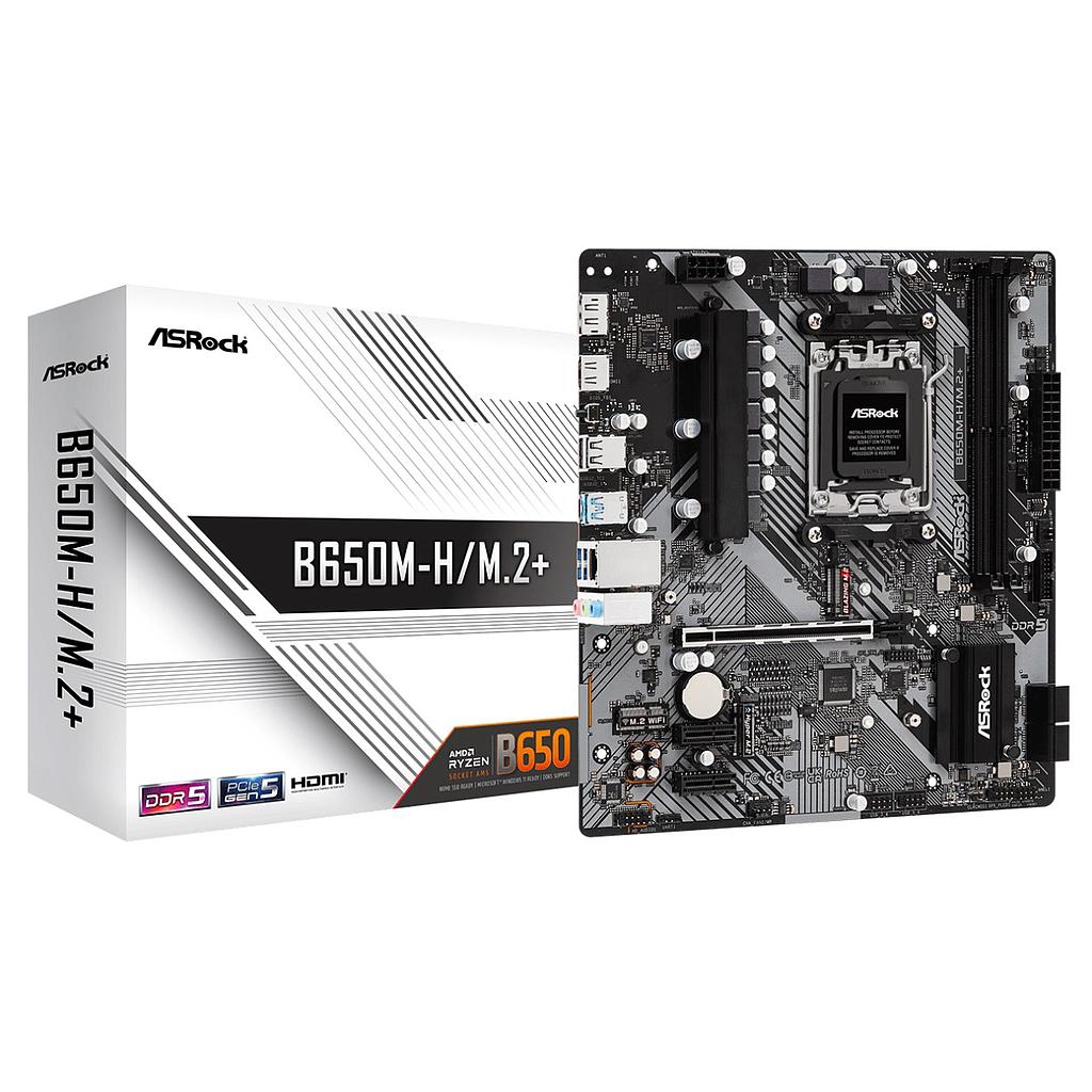 Motherboard Asrock B650M-H/M.2+ AM5 DDR5 Micro ATX