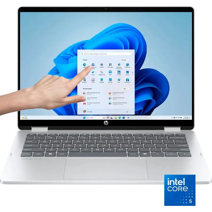 Notebook Convertible HP Core 7 150U 5.4Ghz, 16GB, 512GB SSD, 14&quot; FHD+ Touch