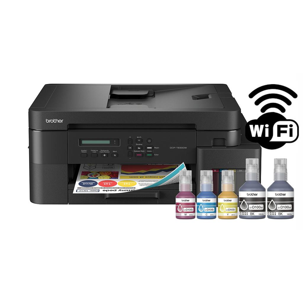 Impresora Multifunción Brother DCP-T830DW Wi-Fi Dúplex