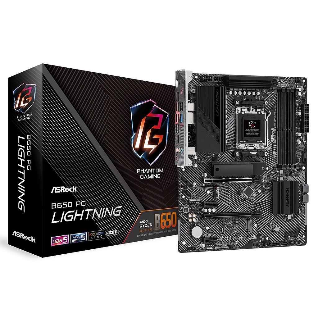 Motherboard Asrock B650 PG Lightning AM5 DDR5 ATX