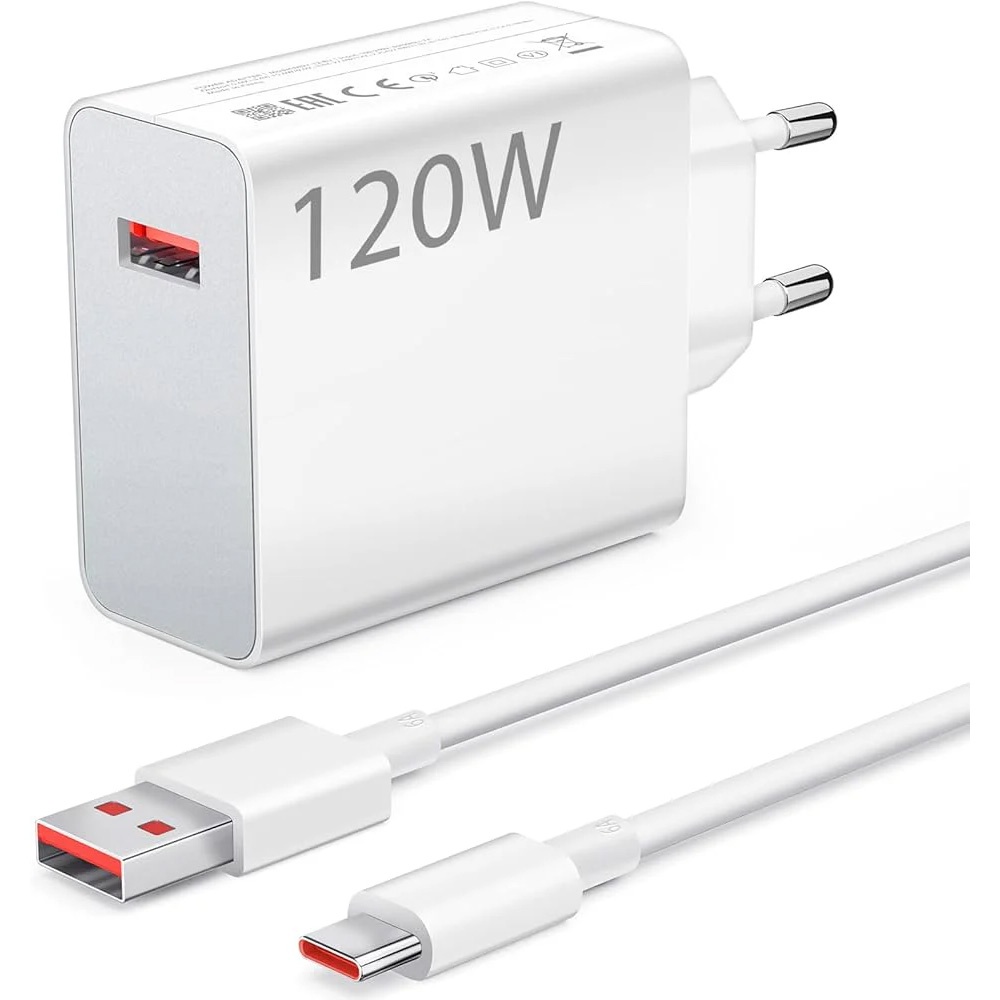 Cargador Xiaomi 120W HyperCharge Combo 