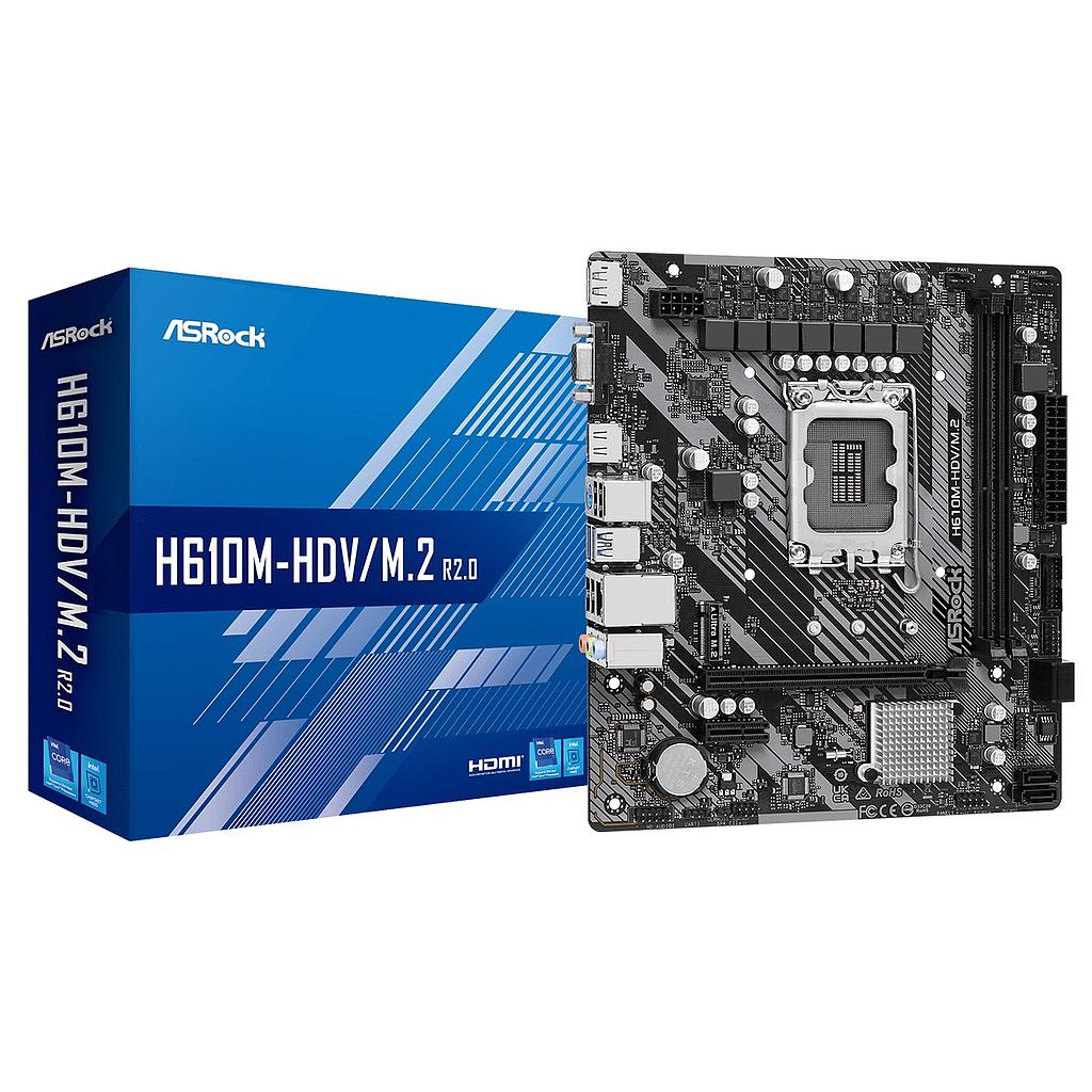 Mother Asrock H610M-HDV/M.2 R2.0 LGA 1700