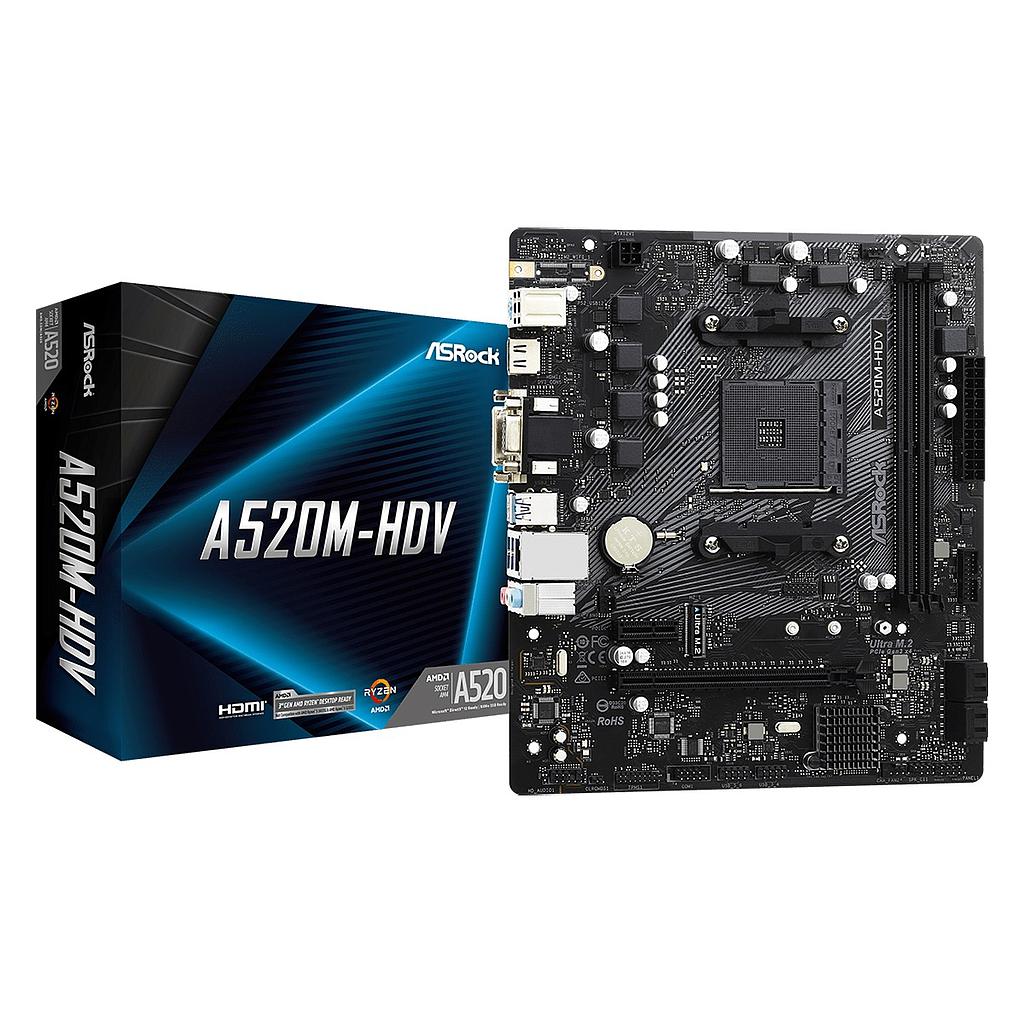 Mother Asrock A520M-HDV AM4
