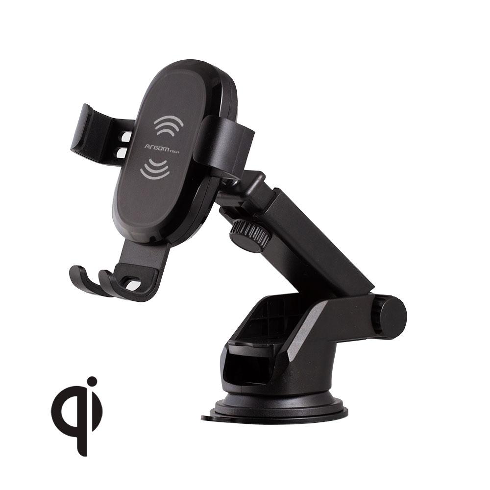 CARGADOR RÁPIDO INALÁMBRICO DE 10W SOPORTE PARA COCHE VORTEX