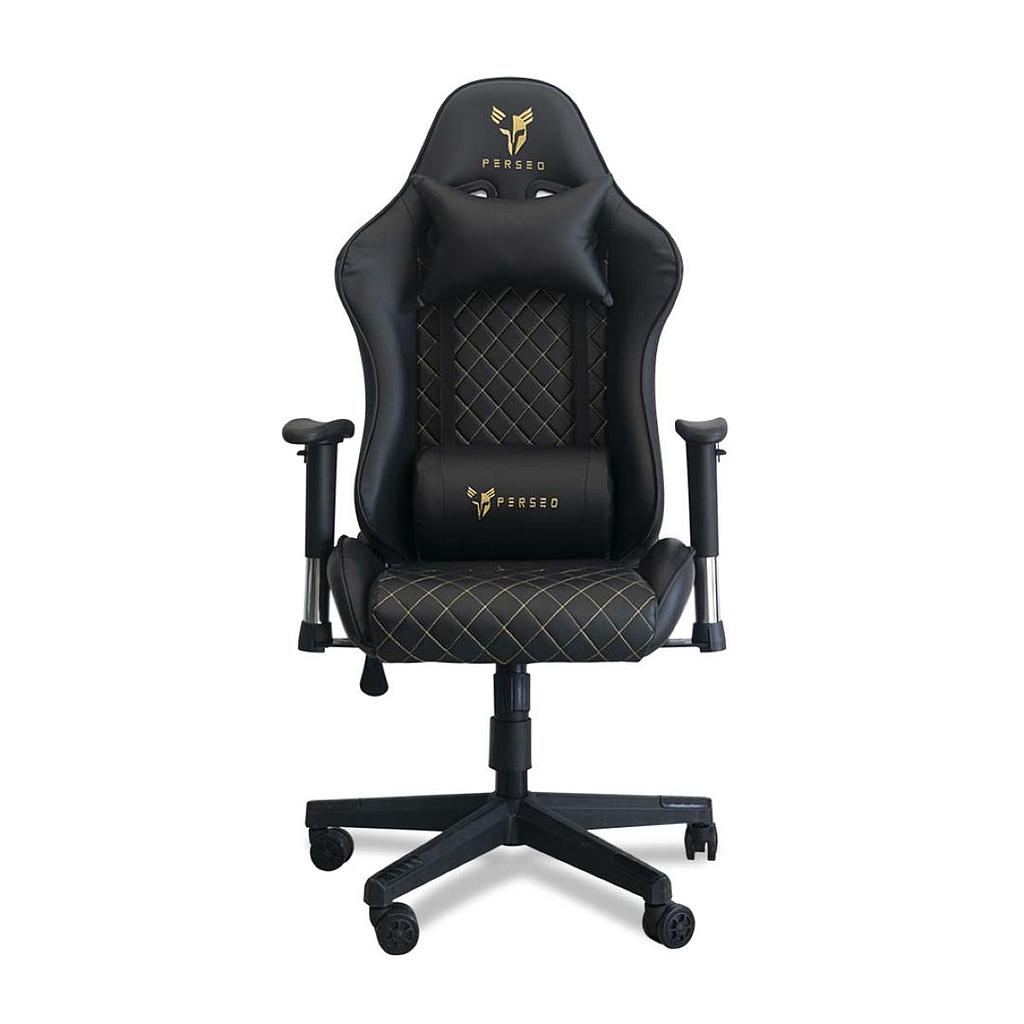 Silla Perseo Pegasus Negro/dorado