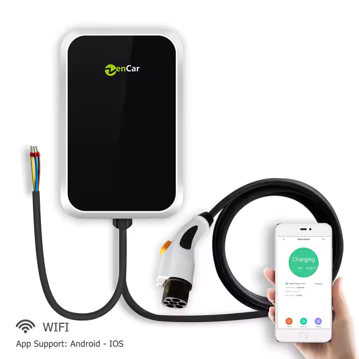 Wallbox para auto eléctrico - Zencar WA-32P - 7.4kW